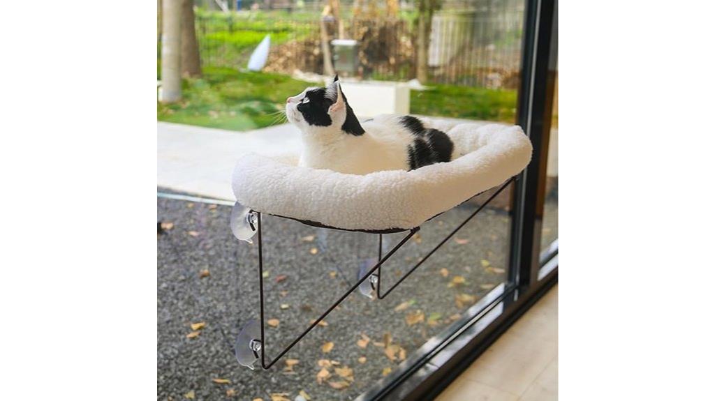 cat perch with bed