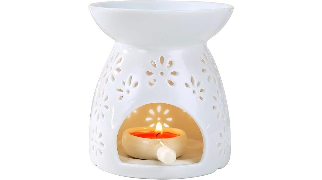 ceramic candle and diffuser