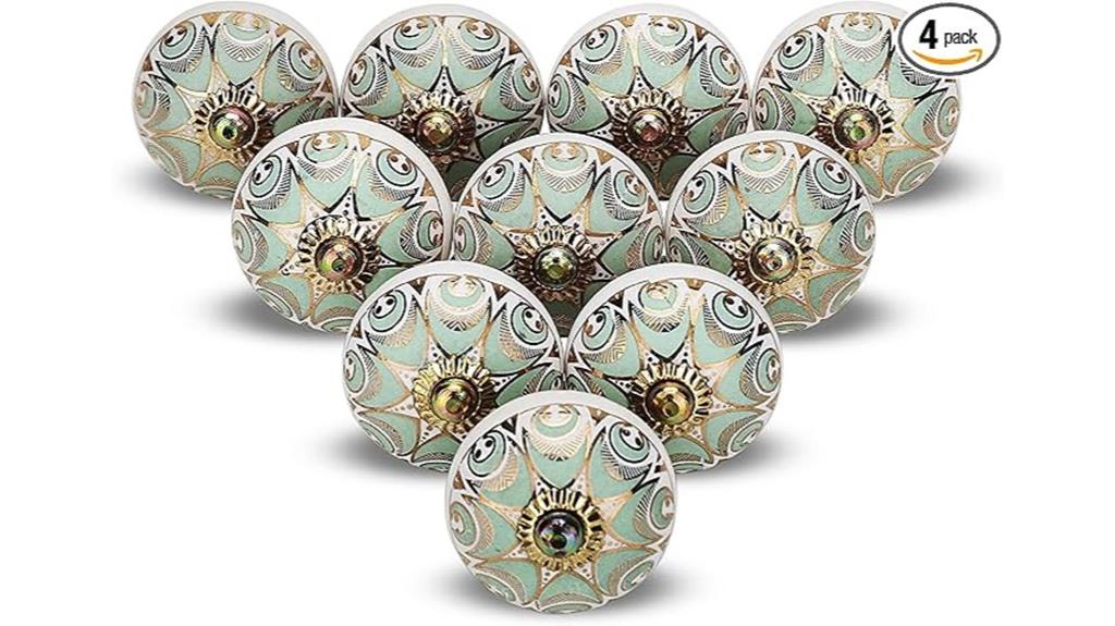 ceramic drawer knob set