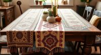 charming boho table runners