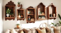chic boho shelving ideas