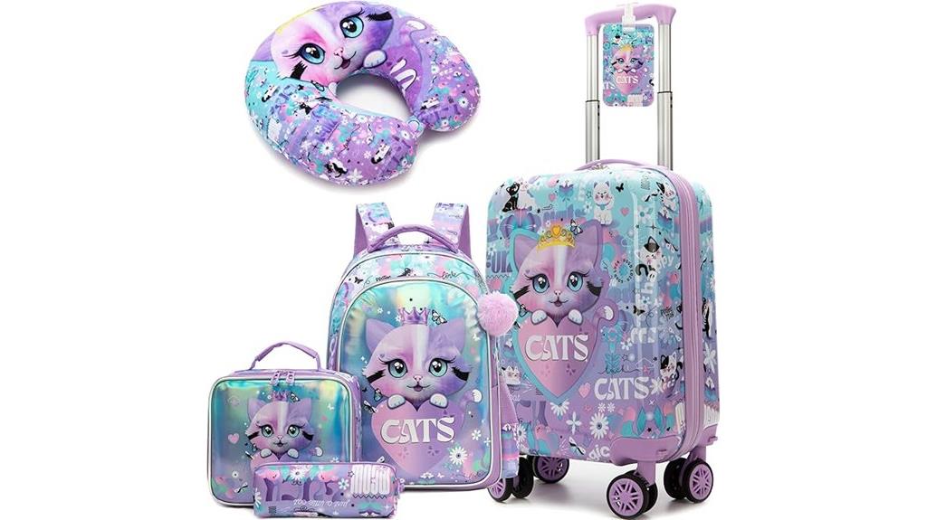 children s girl s travel luggage