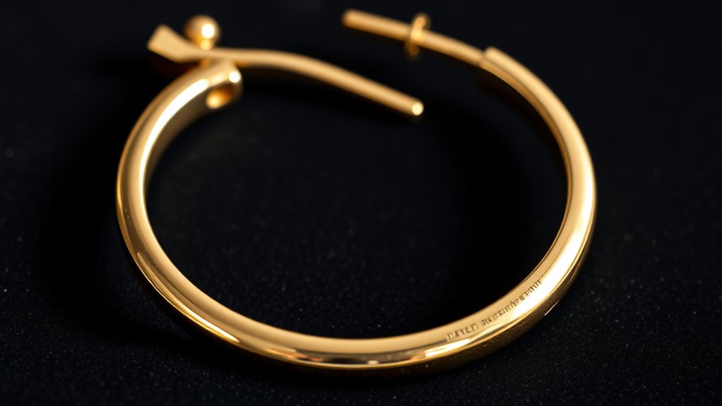 choosing authentic gold earrings