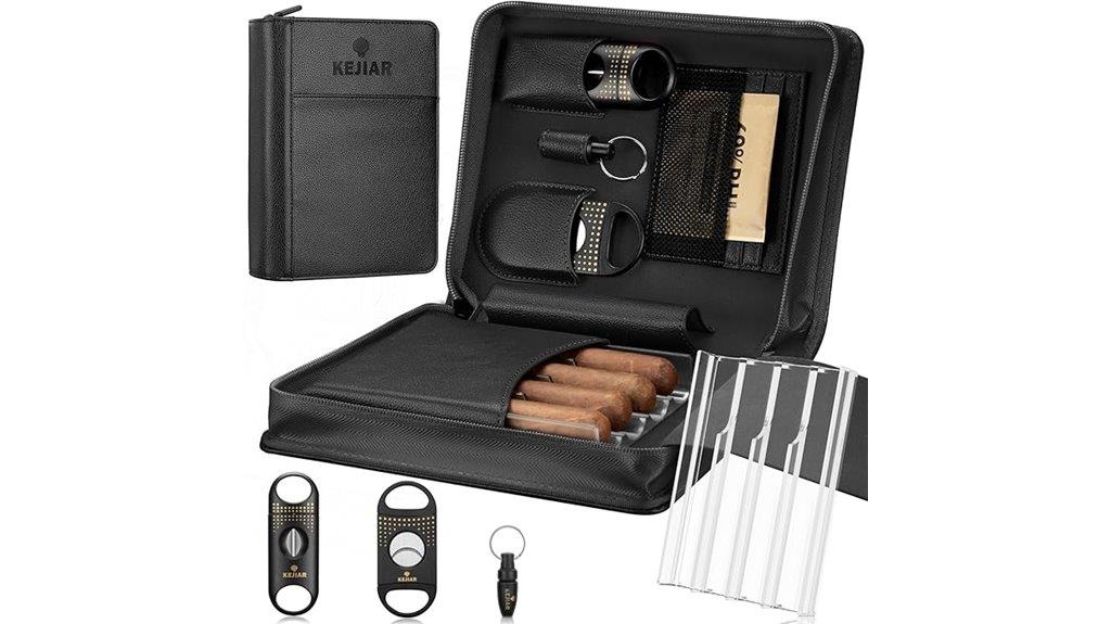 cigar accessories storage set