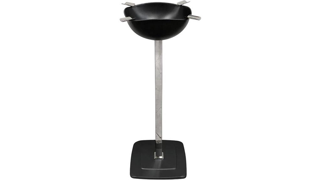 cigar ashtray quadrangle design