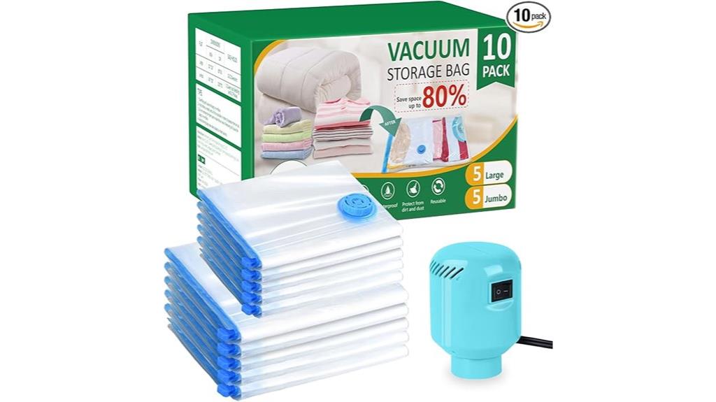 clothing vacuum seal set