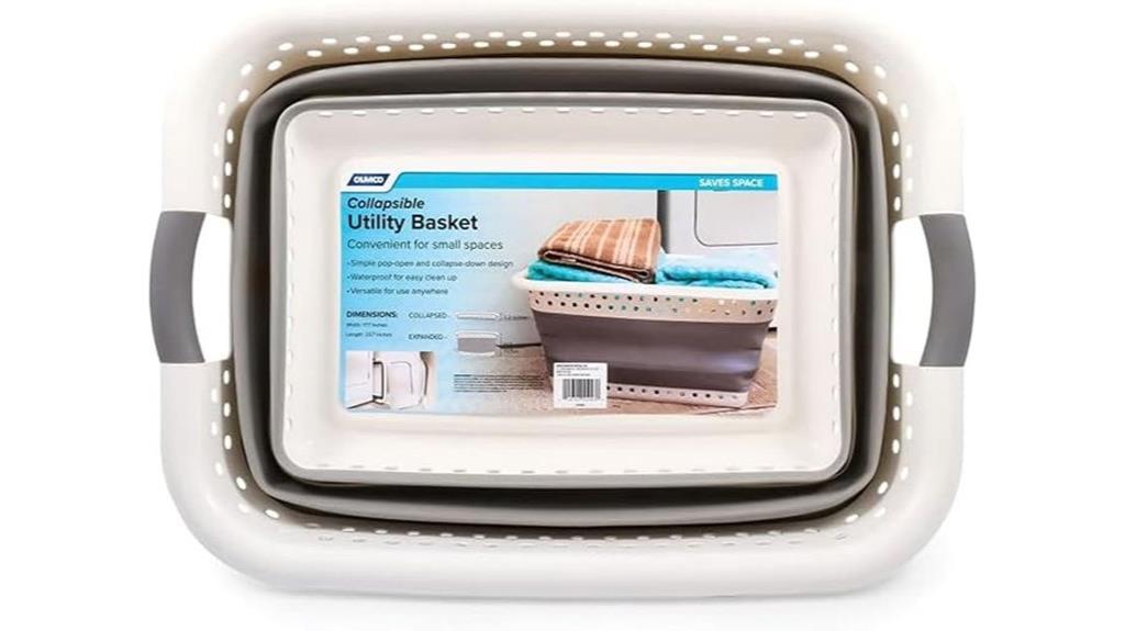 collapsible laundry basket