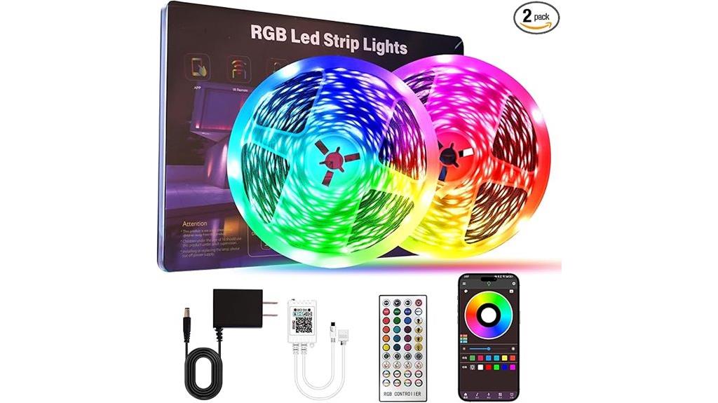 color changing bedroom led strip