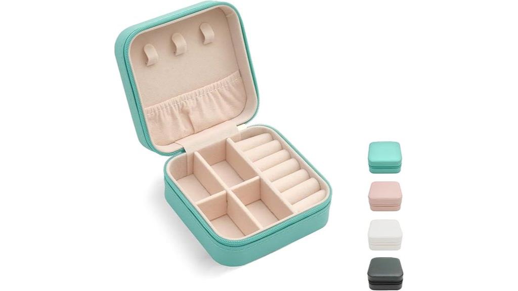 compact jewelry storage box