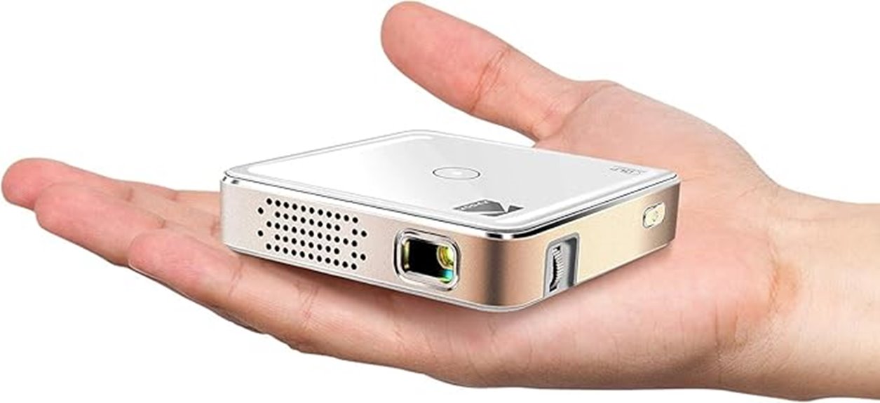compact portable kodak projector