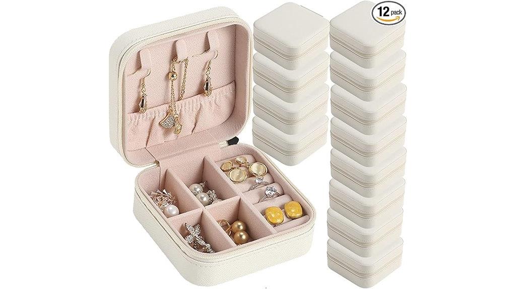 compact travel jewelry organizers