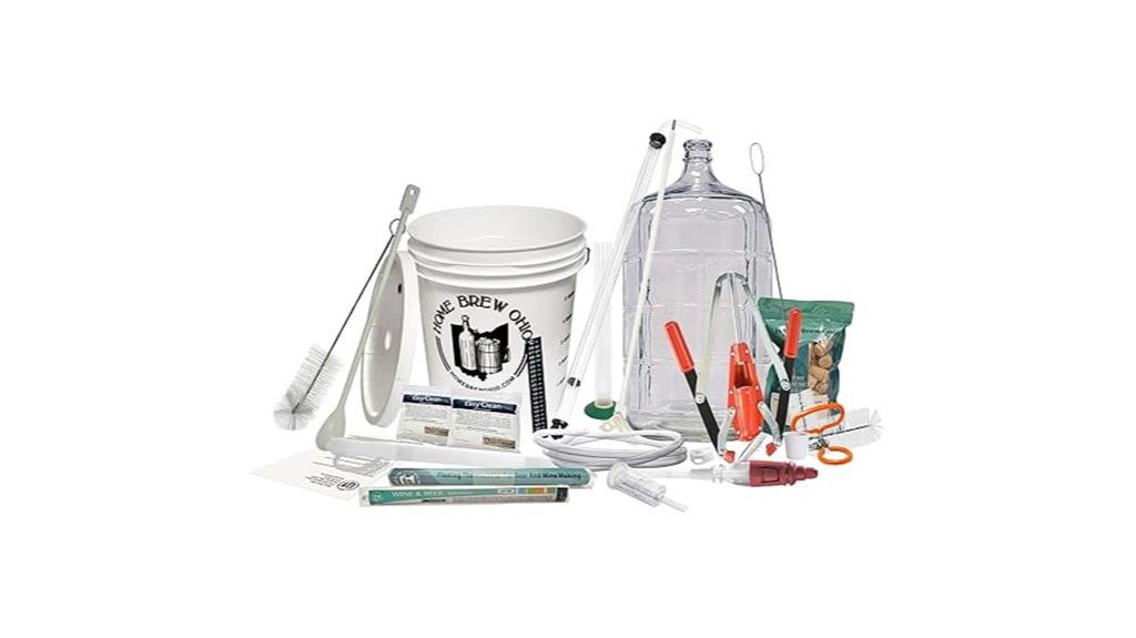 complete 6 gallon homebrew kit