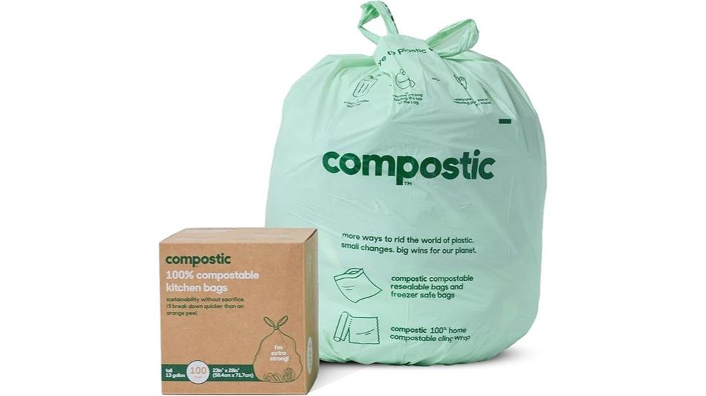 compostable kitchen trash bags