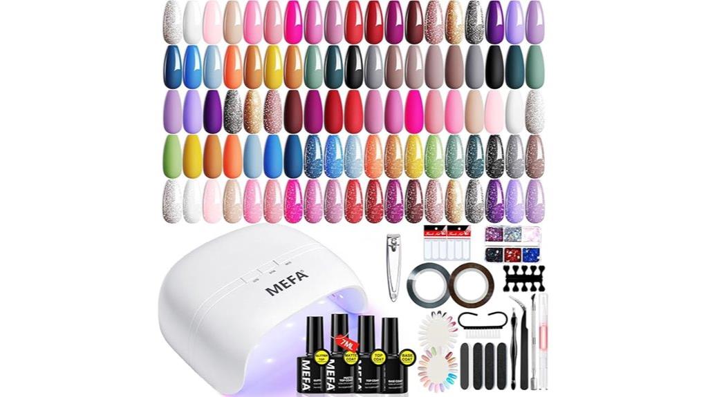 comprehensive 32 color nail kit
