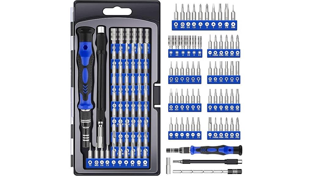 comprehensive electronics screwdriver set