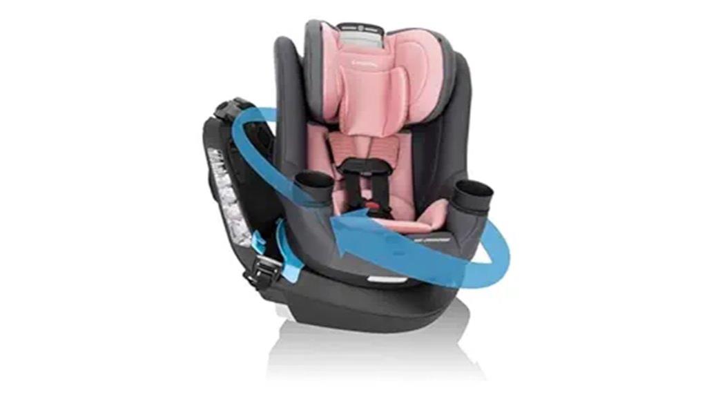convertible car seat with reo