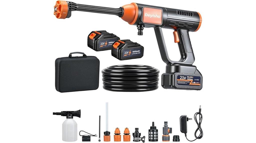 cordless 1750 psi pressure washer