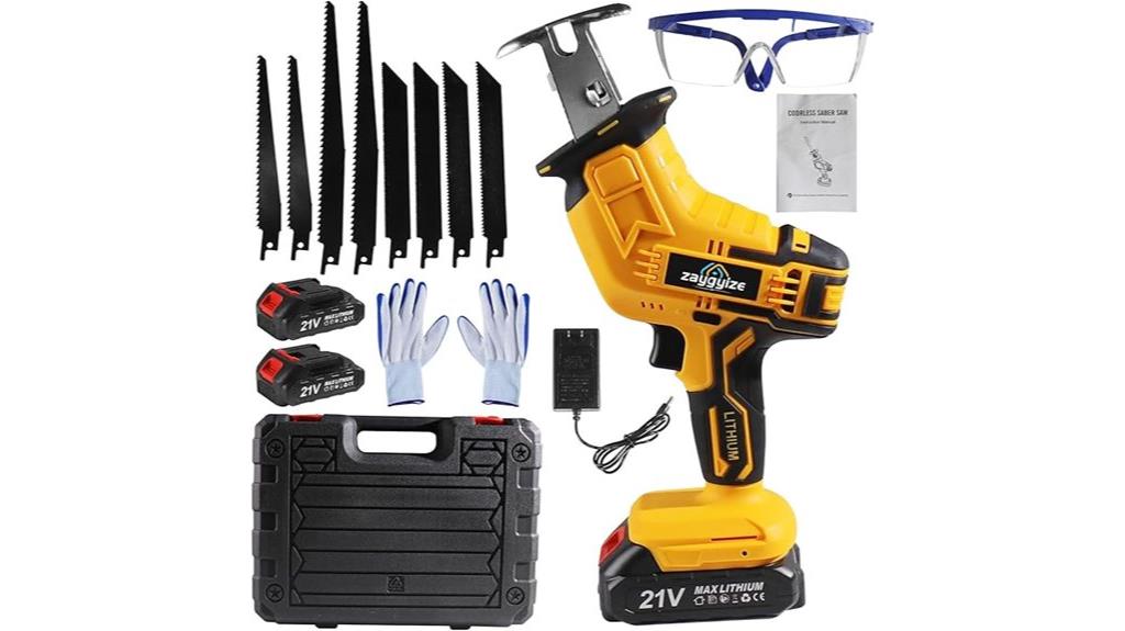 cordless reciprocating saw set
