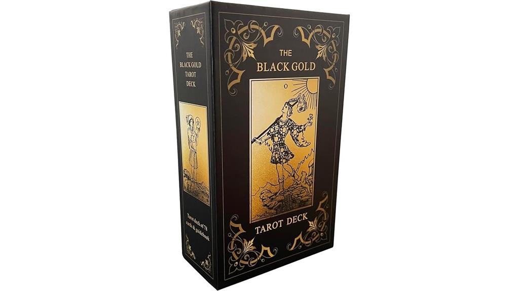 dark themed tarot deck