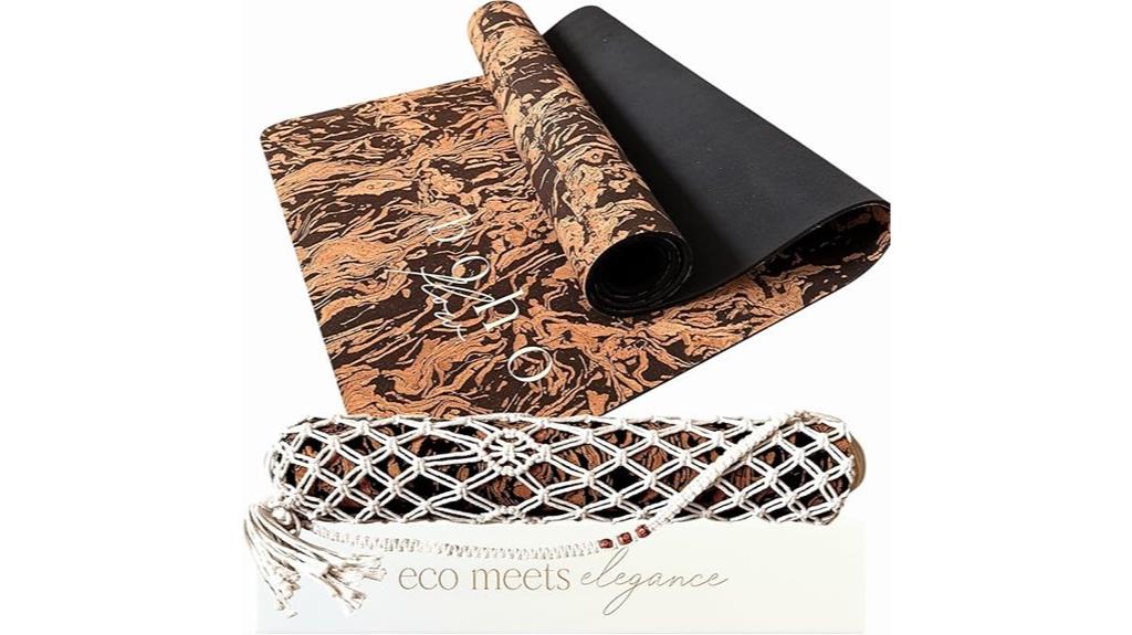 deluxe cork yoga mat