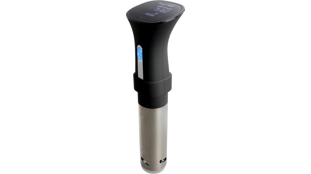 digital touchscreen sous vide cooker