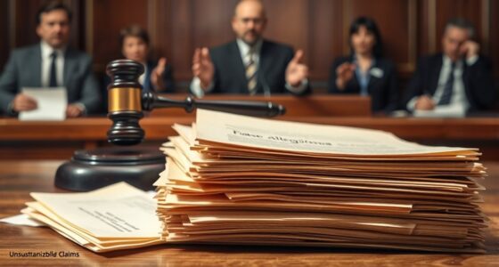 distinction between false and unsubstantiated