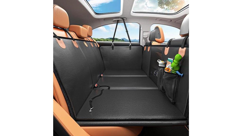 dog back seat extender