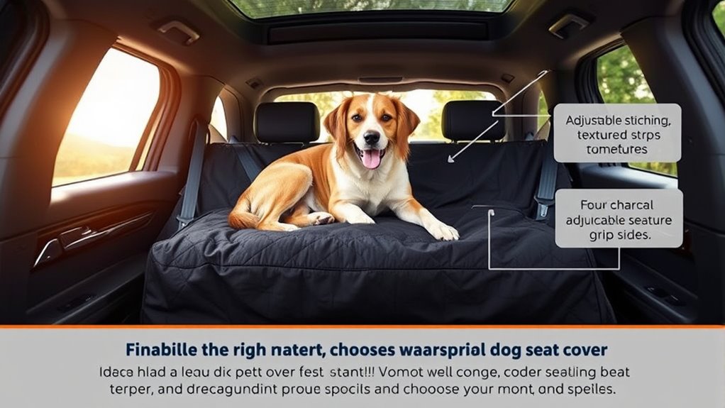 dog car seat cover essentials