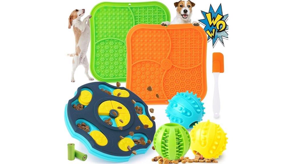 dog puzzle toy set