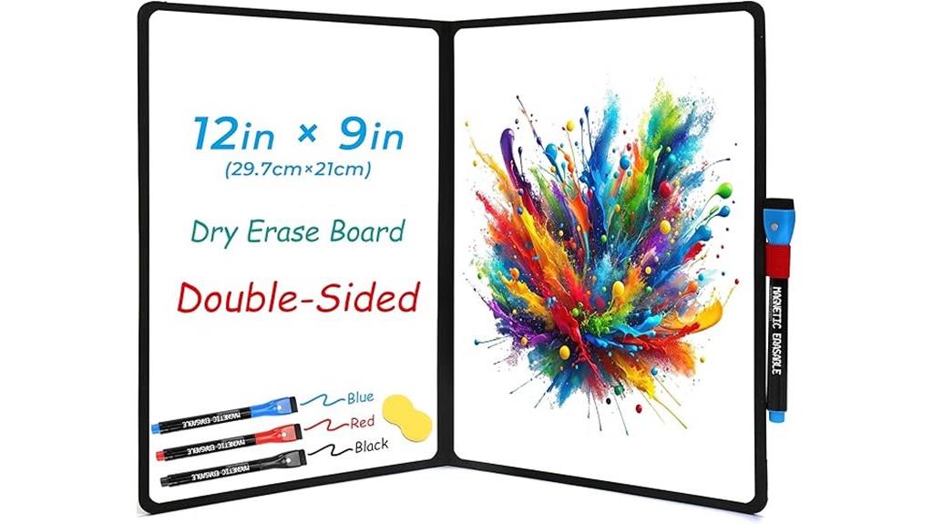 double sided magnetic whiteboard