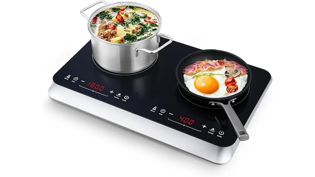 dual burner fast warm up