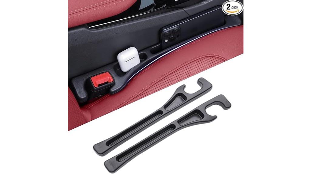 dual car seat gap fillers