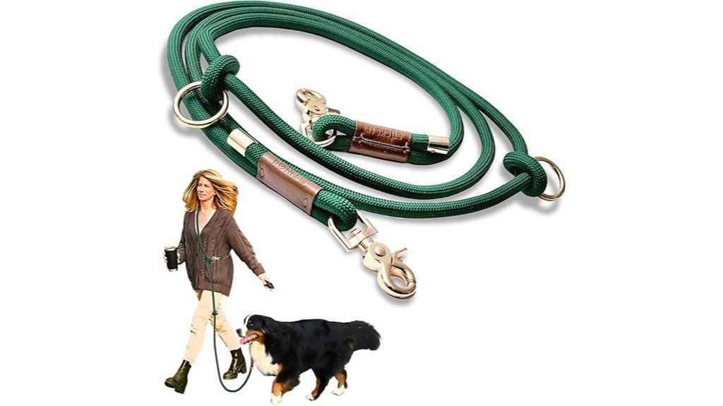 dual handle adjustable leash
