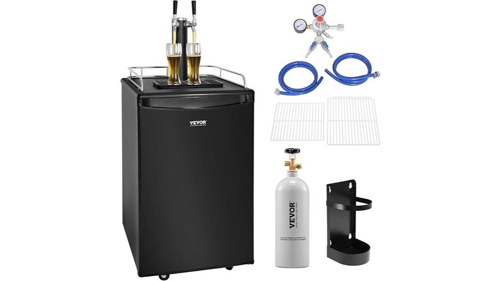 dual tap beer dispenser