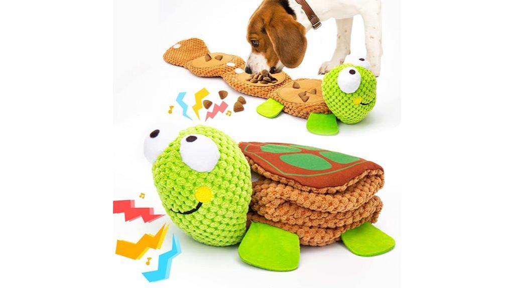 durable plush dog puzzle