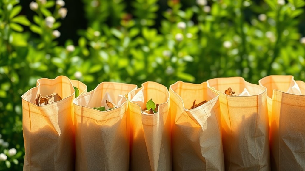 eco friendly compostable trash bags