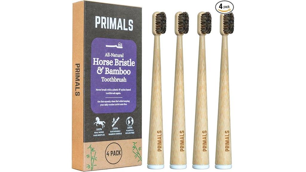 eco friendly horse bristle toothbrush