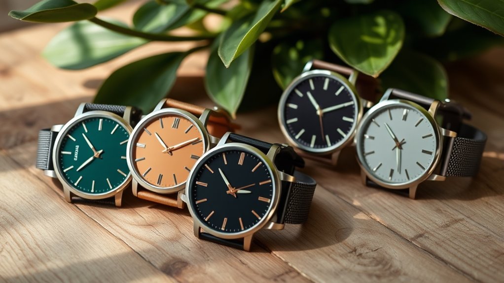 eco friendly watch selection