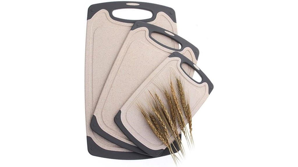 eco friendly wheat straw cutting boards