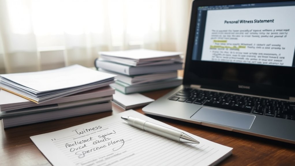 effective witness statement preparation