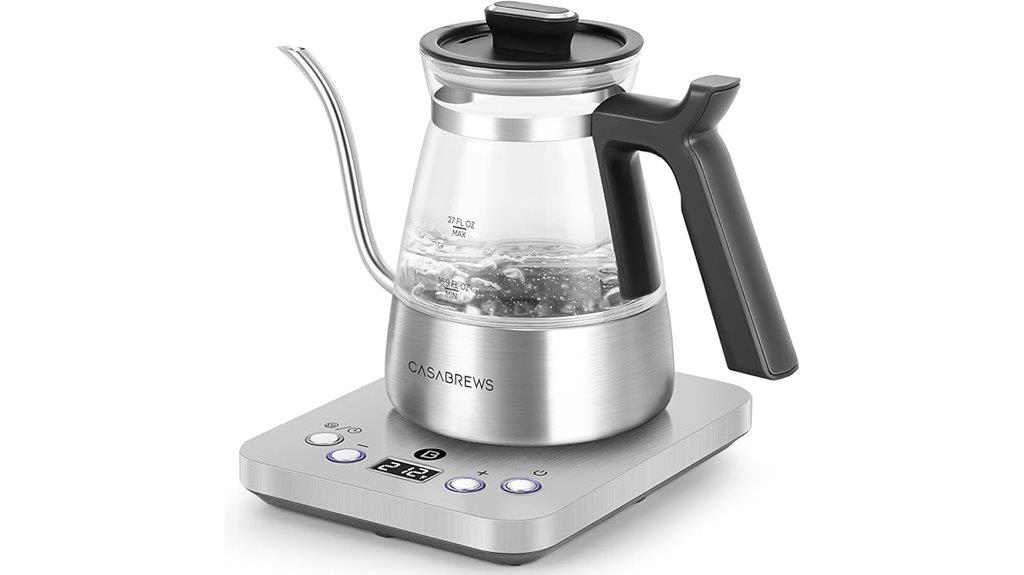 electric kettle with temperature control