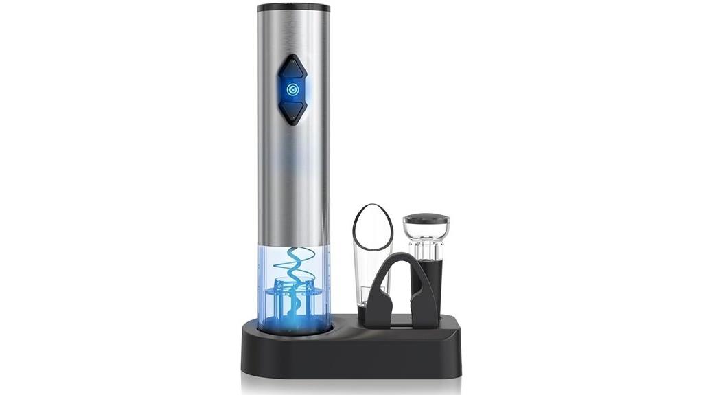 electric wine opener set