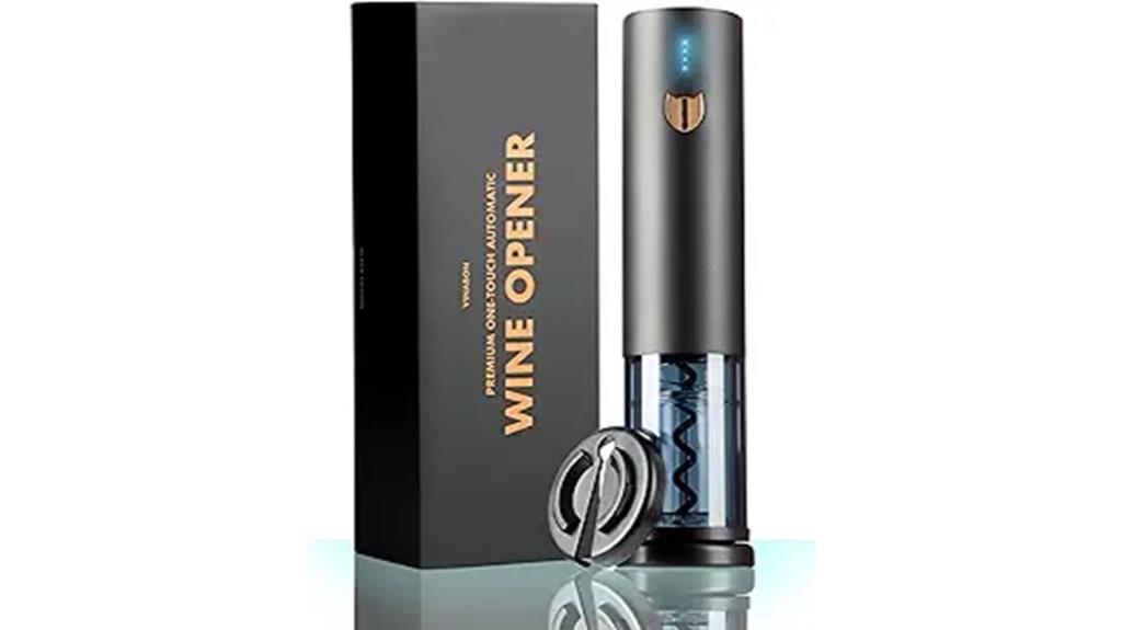 electric wine opener with led