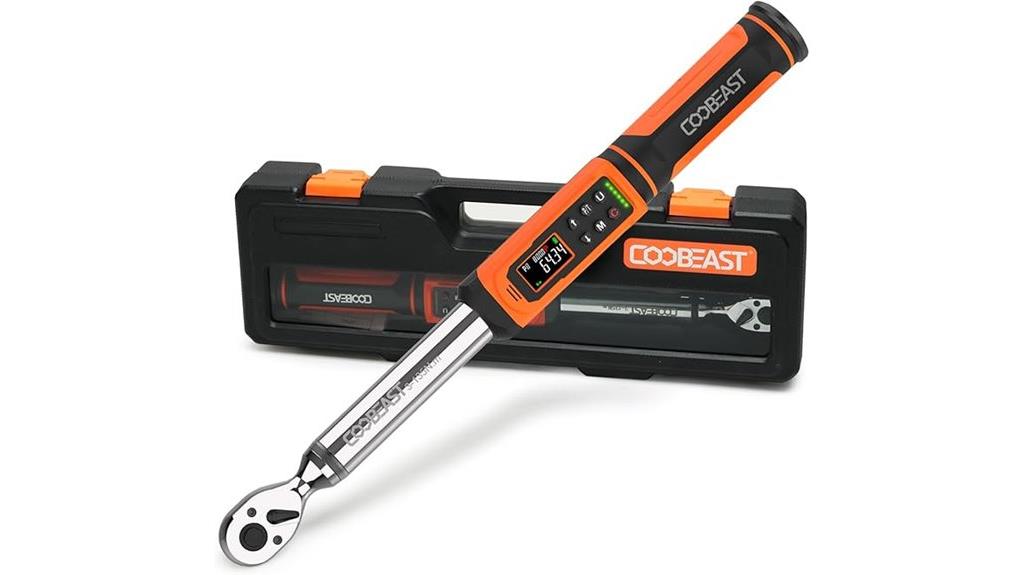 electronic 3 8 drive torque wrench