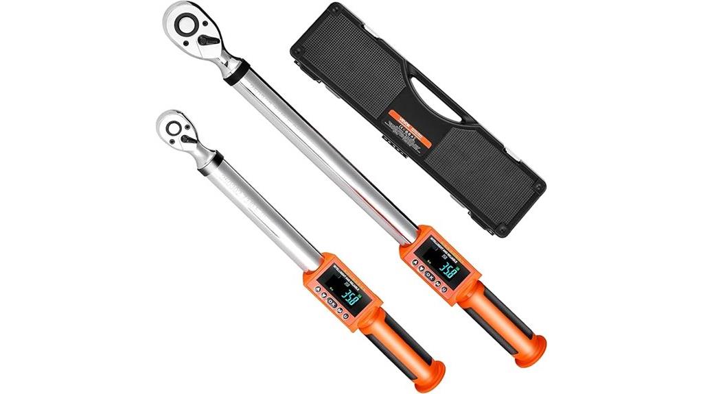 electronic preset torque wrench