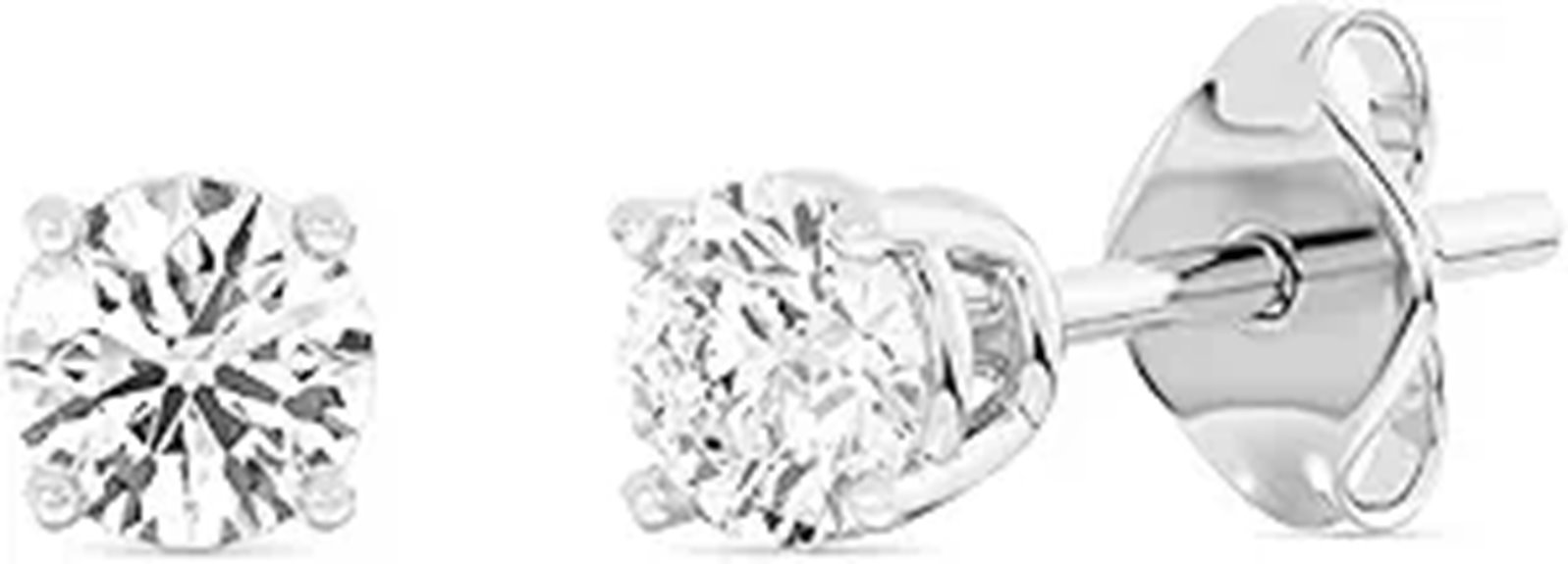 elegant gold diamond earrings