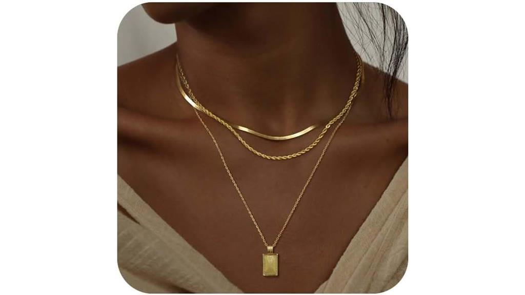 elegant layered jewelry necklaces