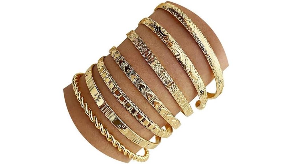 elegant women s gold bangle