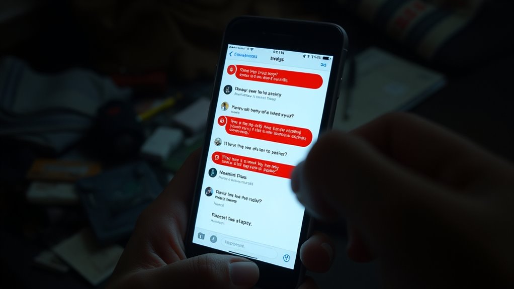 emergency safety message template