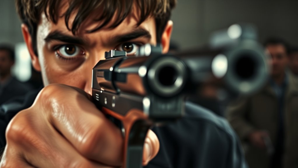 enhanced focus during danger